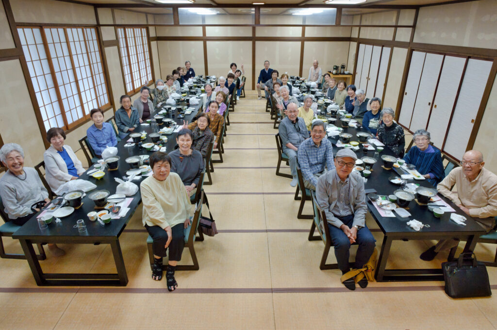 笑って集合写真