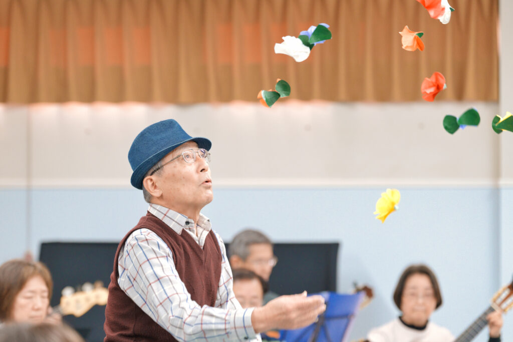 様々なものが飛ぶマジックジョー